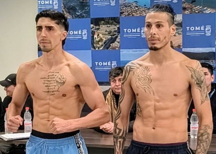 Lemos y Salas superaron el pesaje en Tomé