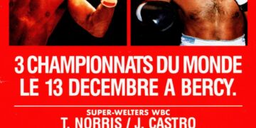 Una noche de radio, boxeo y glamour en París