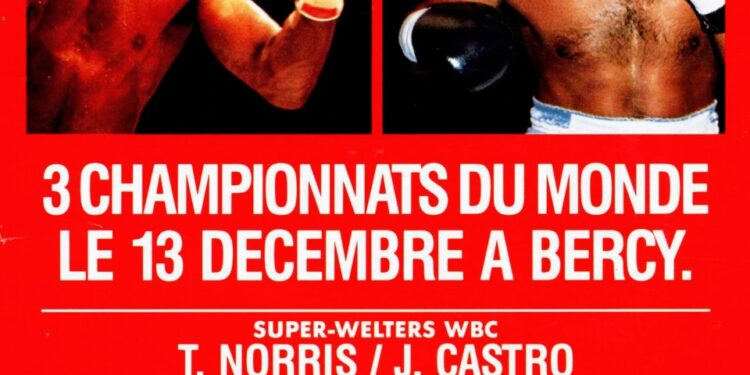 Una noche de radio, boxeo y glamour en París