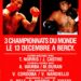 Una noche de radio, boxeo y glamour en París