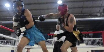 Dolavon vivió una nueva noche de boxeo amateur