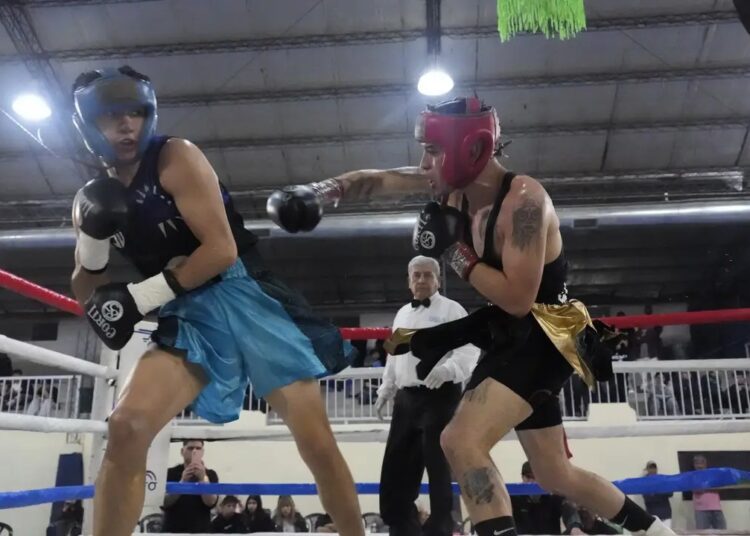 Dolavon vivió una nueva noche de boxeo amateur